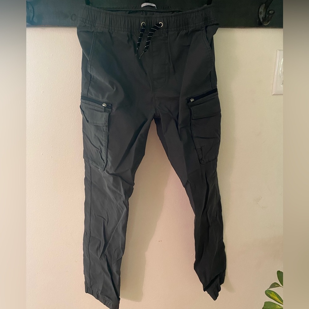 Dark gray old navy kids joggers